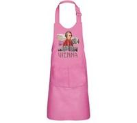 Fabulous Tablier Cuisine Enfant 2 Poches Rose Vienna Vintage Vienne - Haut de gamme Rose G