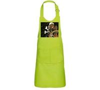 Fabulous Tablier Cuisine Enfant 2 Poches Vert Albator Capitaine De l'Espace Anime Annee 80 - Haut de gamme Vert G