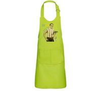 Fabulous Tablier Cuisine Enfant 2 Poches Vert Alfredo di Stefano Vintage - Haut de gamme Vert G