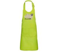 Fabulous Tablier Cuisine Enfant 2 Poches Vert Allier carte ancienne - Haut de gamme Vert G