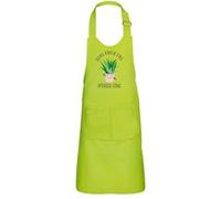 Fabulous Tablier Cuisine Enfant 2 Poches Vert Aloe from the Other Side - Haut de gamme Vert G