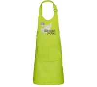 Fabulous Tablier Cuisine Enfant 2 Poches Vert Alpes de Haute Provence carte ancienne - Haut de gamme Vert G