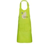 Fabulous Tablier Cuisine Enfant 2 Poches Vert Ardèche carte ancienne - Haut de gamme Vert G