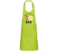 Fabulous Tablier Cuisine Enfant 2 Poches Vert BAE Bacon and Eggs - Haut de gamme Vert G