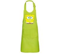 Fabulous Tablier Cuisine Enfant 2 Poches Vert Bob L'Eponge Spongebob Squarepant - Haut de gamme Vert G