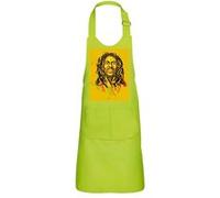 Fabulous Tablier Cuisine Enfant 2 Poches Vert Bob Marley Hall Of Fame - Haut de gamme Vert G