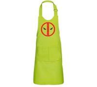 Fabulous Tablier Cuisine Enfant 2 Poches Vert Deadpool - Haut de gamme Vert G