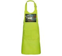 Fabulous Tablier Cuisine Enfant 2 Poches Vert Dessin Delorean Dmc-12 Retour Vers Le Futur - Haut de gamme Vert G