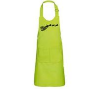 Fabulous Tablier Cuisine Enfant 2 Poches Vert Dessin Traineau Du Pere Noel Rennes Nuit de Noel - Haut de gamme Vert G