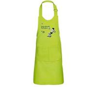 Fabulous Tablier Cuisine Enfant 2 Poches Vert Diego Maradona - Haut de gamme Vert G