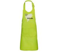 Fabulous Tablier Cuisine Enfant 2 Poches Vert Doubs carte ancienne - Haut de gamme Vert G