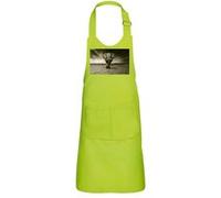 Fabulous Tablier Cuisine Enfant 2 Poches Vert Enorme Elephant D'Afrique Charge - Haut de gamme Vert G