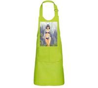 Fabulous Tablier Cuisine Enfant 2 Poches Vert Fairy Tail Juvia Mage Eau - Haut de gamme Vert G