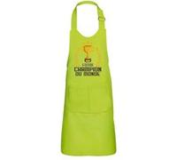 Fabulous Tablier Cuisine Enfant 2 Poches Vert Futur Champion du Monde - Haut de gamme Vert G