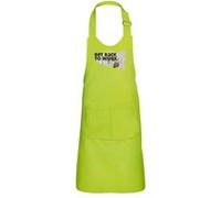 Fabulous Tablier Cuisine Enfant 2 Poches Vert Get Back To Work - Haut de gamme Vert G