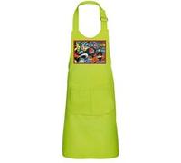 Fabulous Tablier Cuisine Enfant 2 Poches Vert Goldorak Mazinger Z Mecha - Haut de gamme Vert G