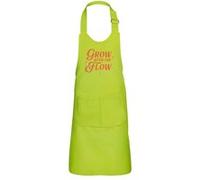 Fabulous Tablier Cuisine Enfant 2 Poches Vert Grow with the Flow - Haut de gamme Vert G