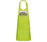Fabulous Tablier Cuisine Enfant 2 Poches Vert Hill And Houses Edward Hopper - Haut de gamme Vert G