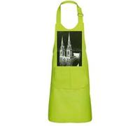 Fabulous Tablier Cuisine Enfant 2 Poches Vert La Cathedrale Engloutie Escher Dessin - Haut de gamme Vert G