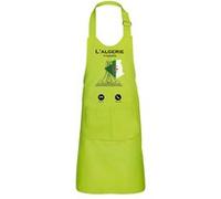 Fabulous Tablier Cuisine Enfant 2 Poches Vert L'Algérie M'Appelle Patrimoine - Haut de gamme Vert G