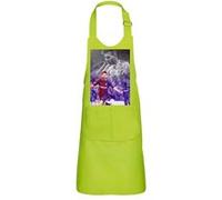 Fabulous Tablier Cuisine Enfant 2 Poches Vert Lionel Messi Buteur Argentine - Haut de gamme Vert G