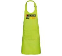 Fabulous Tablier Cuisine Enfant 2 Poches Vert Ne Touches Pas Mon Pop Corn - Haut de gamme Vert G