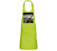 Fabulous Tablier Cuisine Enfant 2 Poches Vert Neil Armstrong Premier Pas Sur La Lune Astronaute - Haut de gamme Vert G