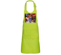 Fabulous Tablier Cuisine Enfant 2 Poches Vert Neo Genesis Evangelion Mecha Apocalypse - Haut de gamme Vert G