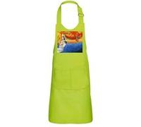 Fabulous Tablier Cuisine Enfant 2 Poches Vert Nico Robin Dragon One Piece - Haut de gamme Vert G