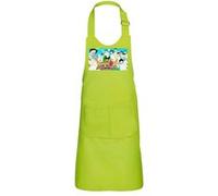 Fabulous Tablier Cuisine Enfant 2 Poches Vert Olive et Tom Captain Tsubasa Manga - Haut de gamme Vert G