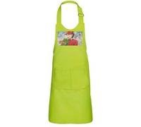 Fabulous Tablier Cuisine Enfant 2 Poches Vert Olive et Tom Gardien Captain Tsubasa - Haut de gamme Vert G