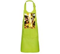 Fabulous Tablier Cuisine Enfant 2 Poches Vert One Punch Man Saitama Genos - Haut de gamme Vert G