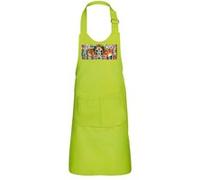 Fabulous Tablier Cuisine Enfant 2 Poches Vert Peinture de Ricardo Cavolohome - Haut de gamme Vert G