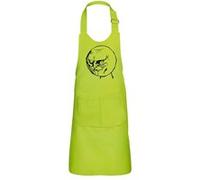Fabulous Tablier Cuisine Enfant 2 Poches Vert Rage Face No Meme Troll - Haut de gamme Vert G