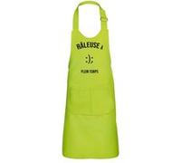Fabulous Tablier Cuisine Enfant 2 Poches Vert Raleuse A Plein Temps Humour Drole Sourire - Haut de gamme Vert G