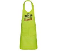 Fabulous Tablier Cuisine Enfant 2 Poches Vert Rapide ou Dernier - Haut de gamme Vert G