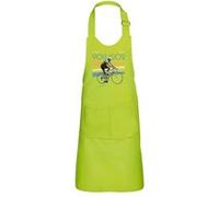 Fabulous Tablier Cuisine Enfant 2 Poches Vert Raymond Poulidor Vintage - Haut de gamme Vert G