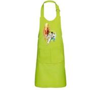 Fabulous Tablier Cuisine Enfant 2 Poches Vert Ryu et Ken Street Fighter - Haut de gamme Vert G