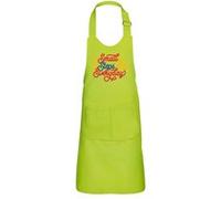 Fabulous Tablier Cuisine Enfant 2 Poches Vert Small Steps Everyday - Haut de gamme Vert G