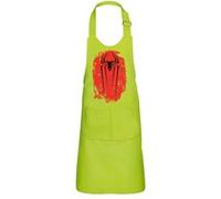 Fabulous Tablier Cuisine Enfant 2 Poches Vert Spiderman Super Heros Blood Print - Haut de gamme Vert G