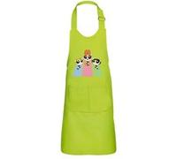 Fabulous Tablier Cuisine Enfant 2 Poches Vert Super Nanas Powerpuff Girls Super Hero - Haut de gamme Vert G
