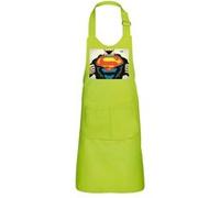 Fabulous Tablier Cuisine Enfant 2 Poches Vert Superman Retire sa Veste - Haut de gamme Vert G