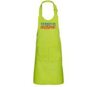 Fabulous Tablier Cuisine Enfant 2 Poches Vert Terreur Nocturne - Haut de gamme Vert G