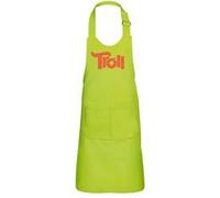Fabulous Tablier Cuisine Enfant 2 Poches Vert Troll - Haut de gamme Vert G