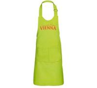 Fabulous Tablier Cuisine Enfant 2 Poches Vert Vienna Minimalist Vienne - Haut de gamme Vert G