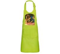 Fabulous Tablier Cuisine Enfant 2 Poches Vert Who Run The World Girl - Haut de gamme Vert G