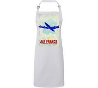 Fabulous Tablier Cuisine Premium Blanc Air France Towards New Skies Vintage Blanc G