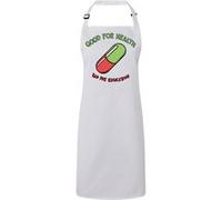 Fabulous Tablier Cuisine Premium Blanc Akira Good For Health Bad For Education Blanc G