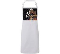 Fabulous Tablier Cuisine Premium Blanc Albator Capitaine De l'Espace Anime Annee 80 Blanc G