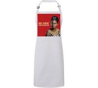 Fabulous Tablier Cuisine Premium Blanc Album Nina Simone My Baby Just Cares For Me Blanc G